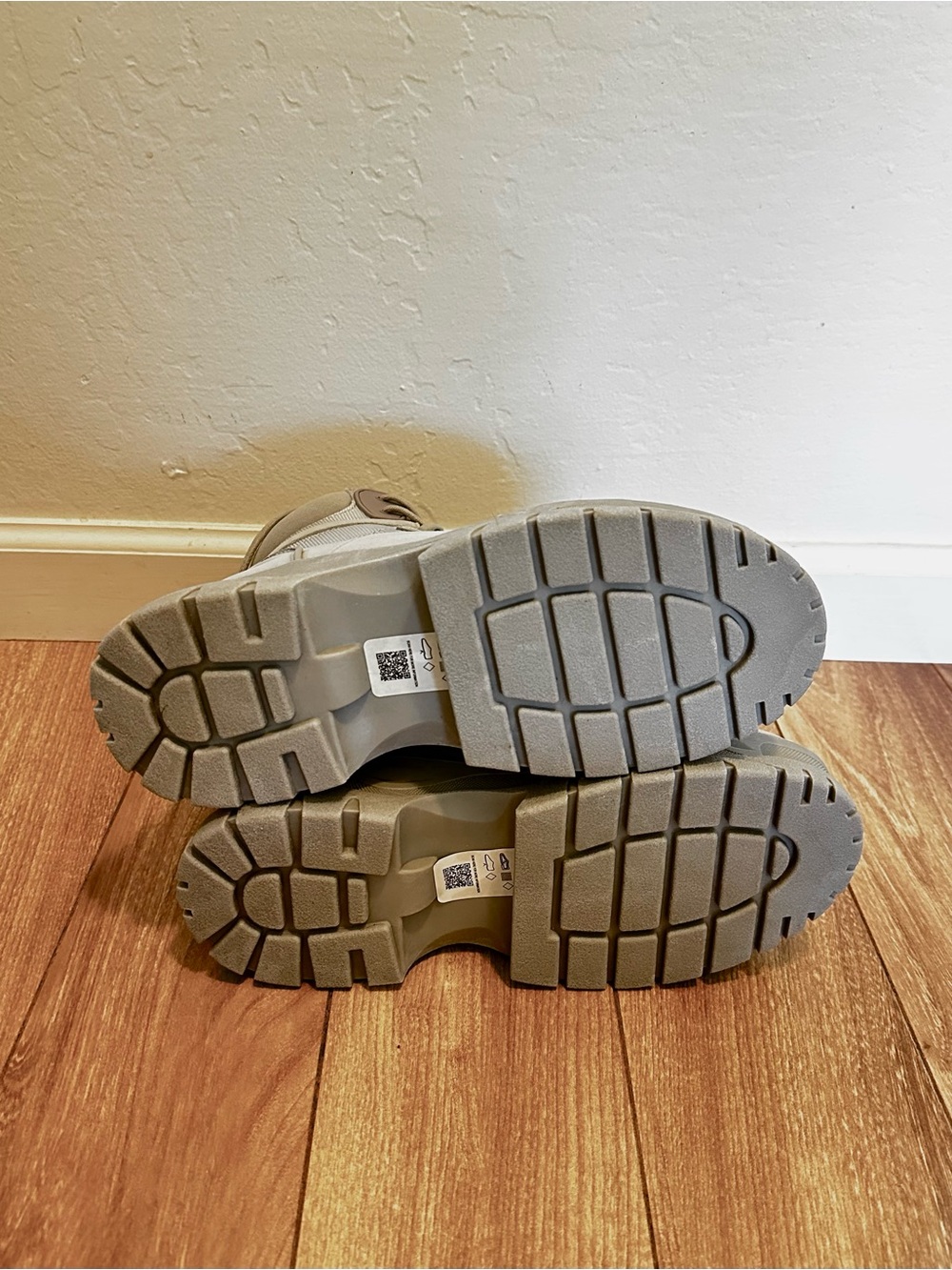 ASOS Light Grey Tactical Boots - Picture 5 of 6
